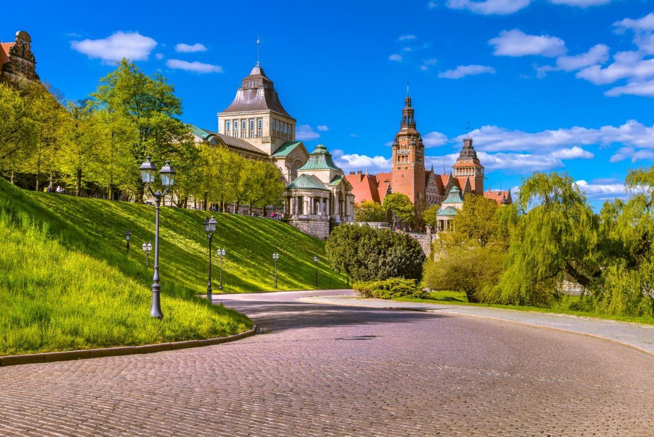 Park Apartments Szczecin Buitenkant foto